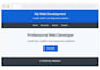 build a responsive website using HTML CSS with python