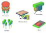 do 3d cad modeling, machine design on autocad