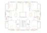 do professional autocad 2d floor plan drawings