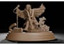 sculpt a detailed 3d character for 3d printing