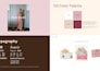 create unique fashionable professional branding