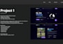 create modern business website design with responsive layout