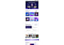 design a stunning website, homepage, hero section with modern UI