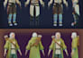 create low poly 3d character models with a rig and animation