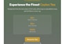 design and develop a responsive single page website