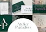 design unique brand kit identity color palette, logo, typography