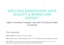 provide high quality b2b lead generation and verified email lists