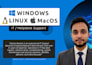 do windows or mac computer optimization to fix slow pc laptop and repair errors