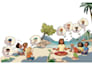 do picture book illustration, cover design and layout