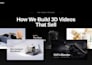 create a premium 3d product animation and commercial explainer