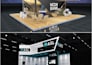 design high end 3d exhibition stall, trade booth and kiosk