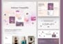 design responsive elementor header footer and mega menu