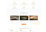 create a modern business landing page website design