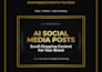 create branded ai social media posts captions and hashtags
