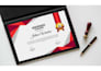 custom award course training certificates print ready editable
