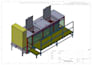 create solidworks design, sheet metal, dxf for laser cutting