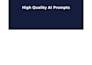 create custom ai prompts for your needs