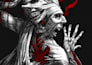 create a dark themed illustration