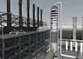 do 3d industrial process refinery, pipeline and oil gas plant workflow animation