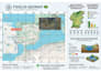 create a professional map infographic or location map
