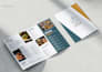 design a premium modern restaurant menu, flyer, or brochure