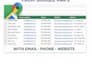 do b2b lead generation, google maps scraping and email list building