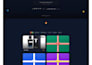 make you a modern frontend landing page website