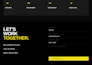 build react landing page