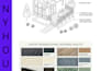 design tiny house or a frame cabin with smart space layout and 3d