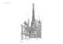 hand draw architecture and urban design sketches