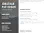 design a professional CV or resume