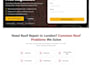 roofing and plumbing site with elementor design