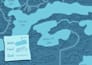 custom illustrate you a simple navigation map by hand