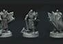 create custom dnd miniature 3d character model for 3d printing tabletop rpg