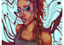 semi realistic and cartoon illustrations