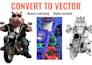 convert jpg png to vector, redraw logo to ai, eps, svg, PDF