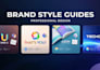 design a professional brand style guide