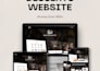 build a professional wordpress website or elementor landing page