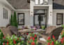 3d backyard landscape design and front yard garden, patio, pool design