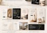 design professional instagram posts and story templates