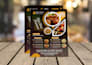 design food restaurant menu, flyer, billboard, rollup banner