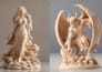 sculpt high quality 3d model, character, and figure for 3d printing in blender