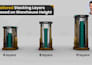 do 3d industrial animation for warehouse automation and assembly storage system
