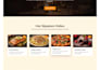 create a restaurant website with table booking feature