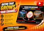 create professional youtube intro outro for your channel