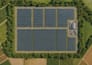 create solar farm layout and 3d visualization