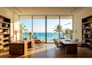 make realistic beach office virtual backgrounds in 4k