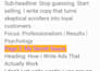 write a high converting video ad script foryoutube and etc