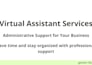 your virtual assistant for admin tasks, email and scheduling