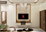 design modern interior with 3d rendering